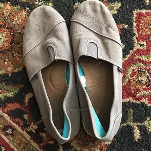 Ladies Bongo grey canvas shoes